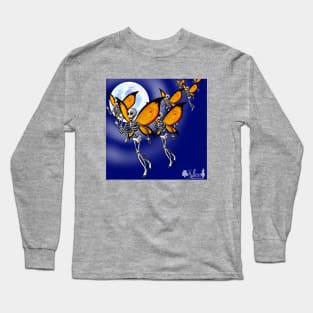 Ghost Fairies in the Sky Long Sleeve T-Shirt